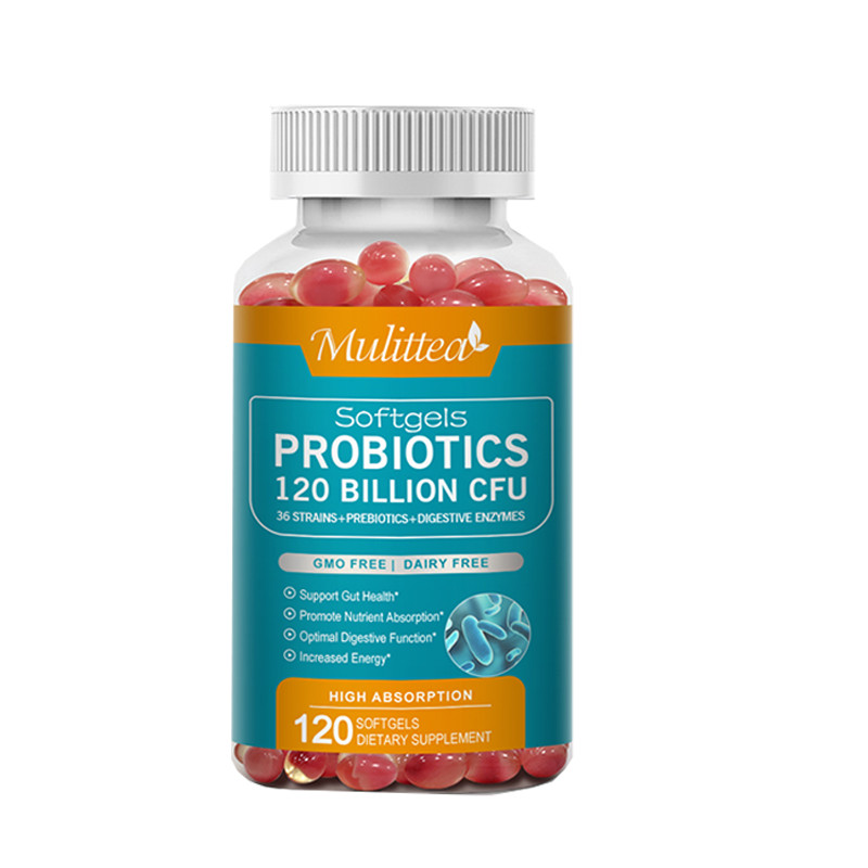 Probiotics 120 Billion CFU Potency Digestive Immune Health 120 Capsules lactobac