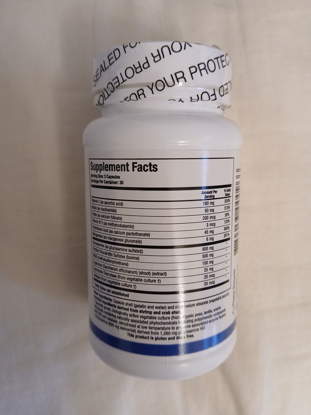 Biotics Research ChondroSamine Plus 90 Chondroitin Glucosamine MSM Joint 05/26