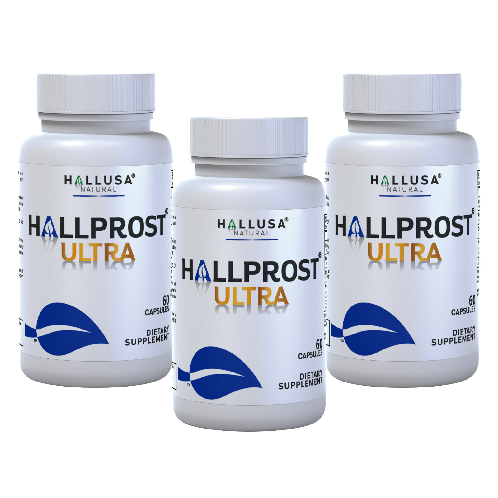 HALLPROST ULTRA Prostate Pills – Inflamed Prostate – Prostatitis – 180 Capsules