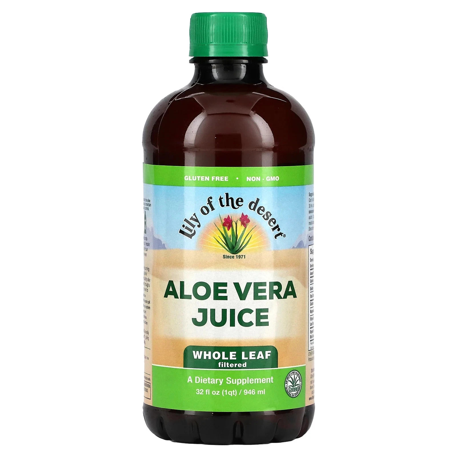 Lily of the Desert Aloe Vera Juice 32 fl oz Whole Leaf