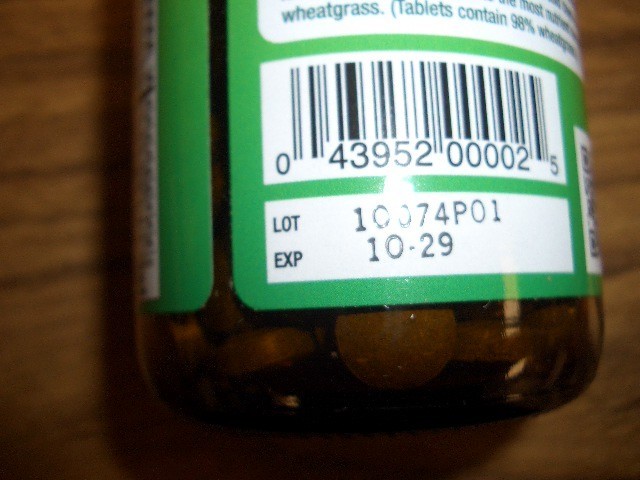 Pines Wheat Grass 500 mg 250 Tablets The Original Green Superfood Exp 10/2029
