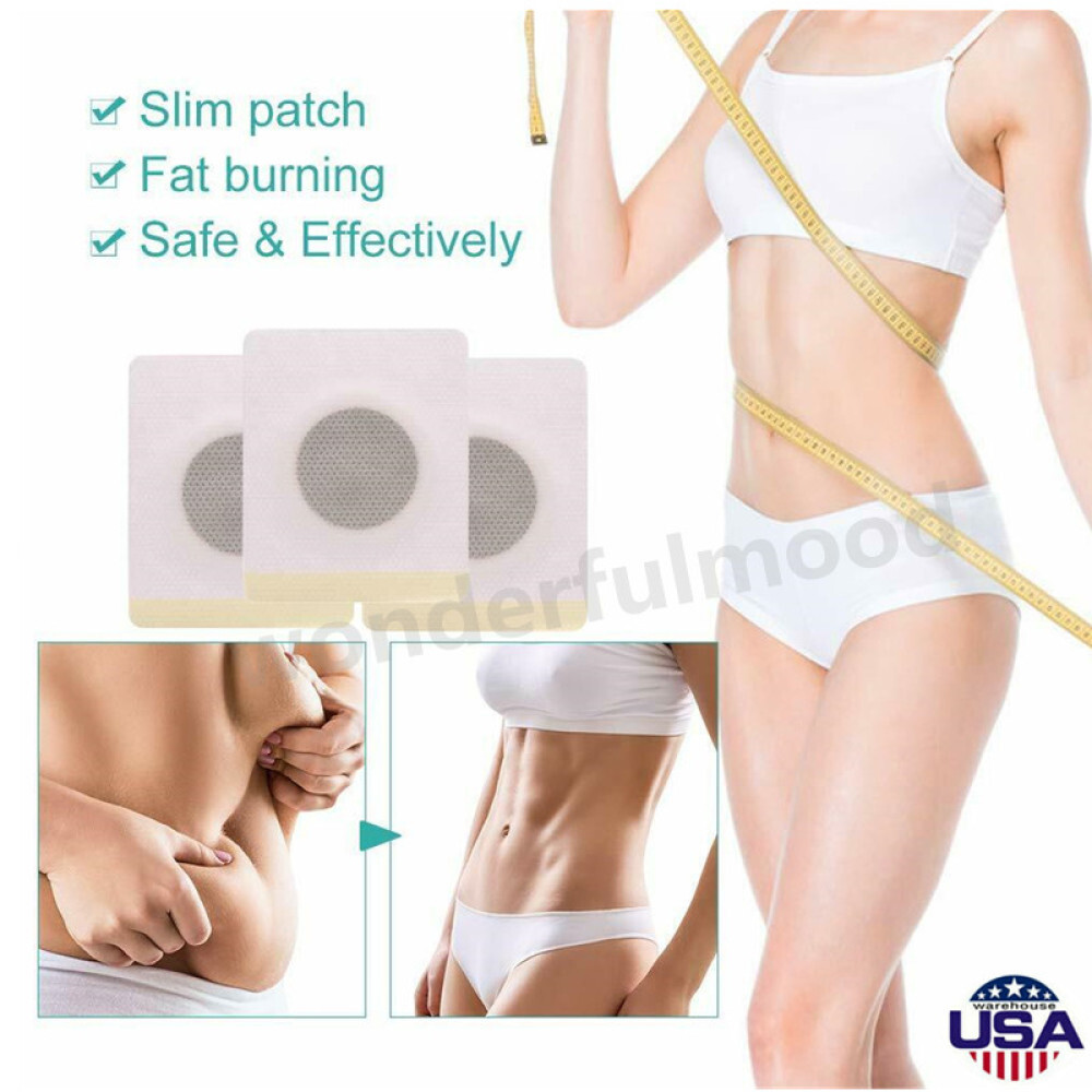 60PCS Slim Patch Weight Loss Slimming Diets Pads Detox Burn Fat Adhesive