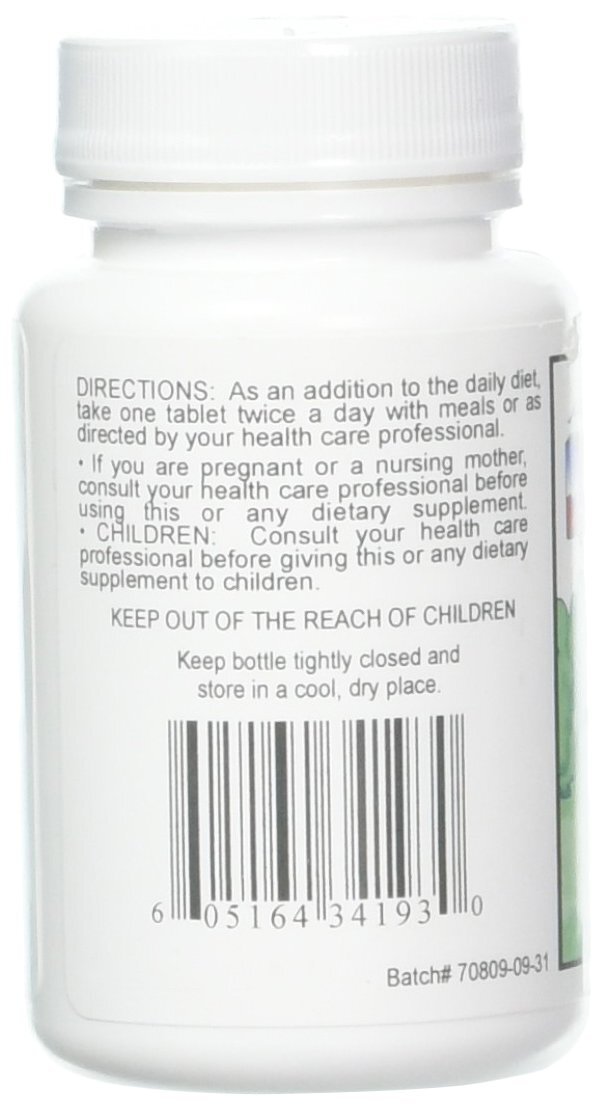 Dr Hans Nieper Lithium Orotate Tablets 120 mg 200 Count Dietary Supplement