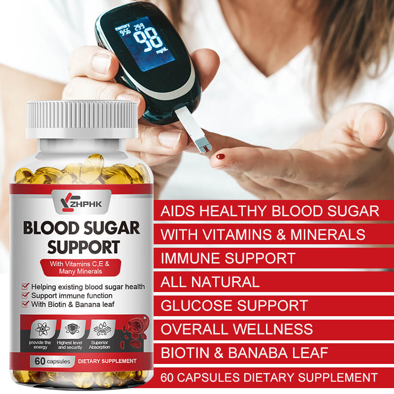 3Pack Blood Balance Support Capsules – Blood Sugar & Blood Pressure Supplement