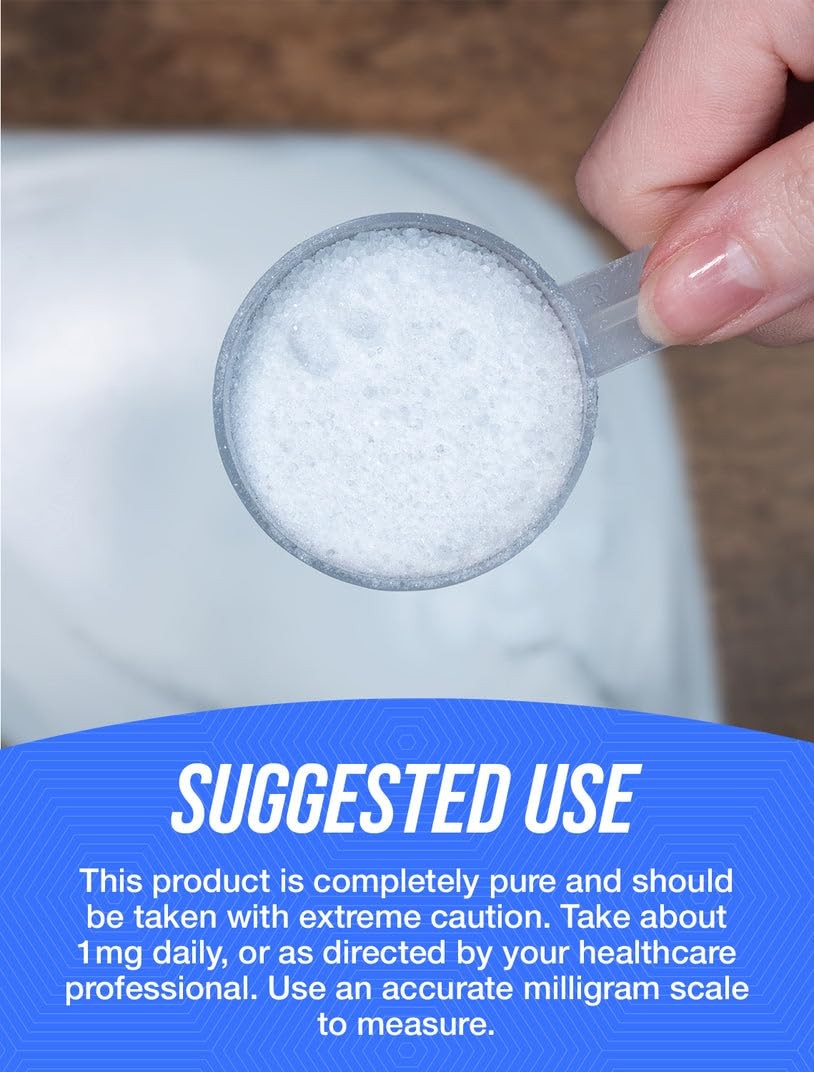 Pure Biotin Powder 10G Vitamin B7 Supplement For Health And Wellness Quality