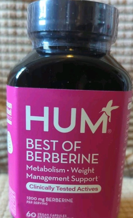 HUM Best of Berberine Supplement 1200mg – Advanced Bioavailability Pure Poten