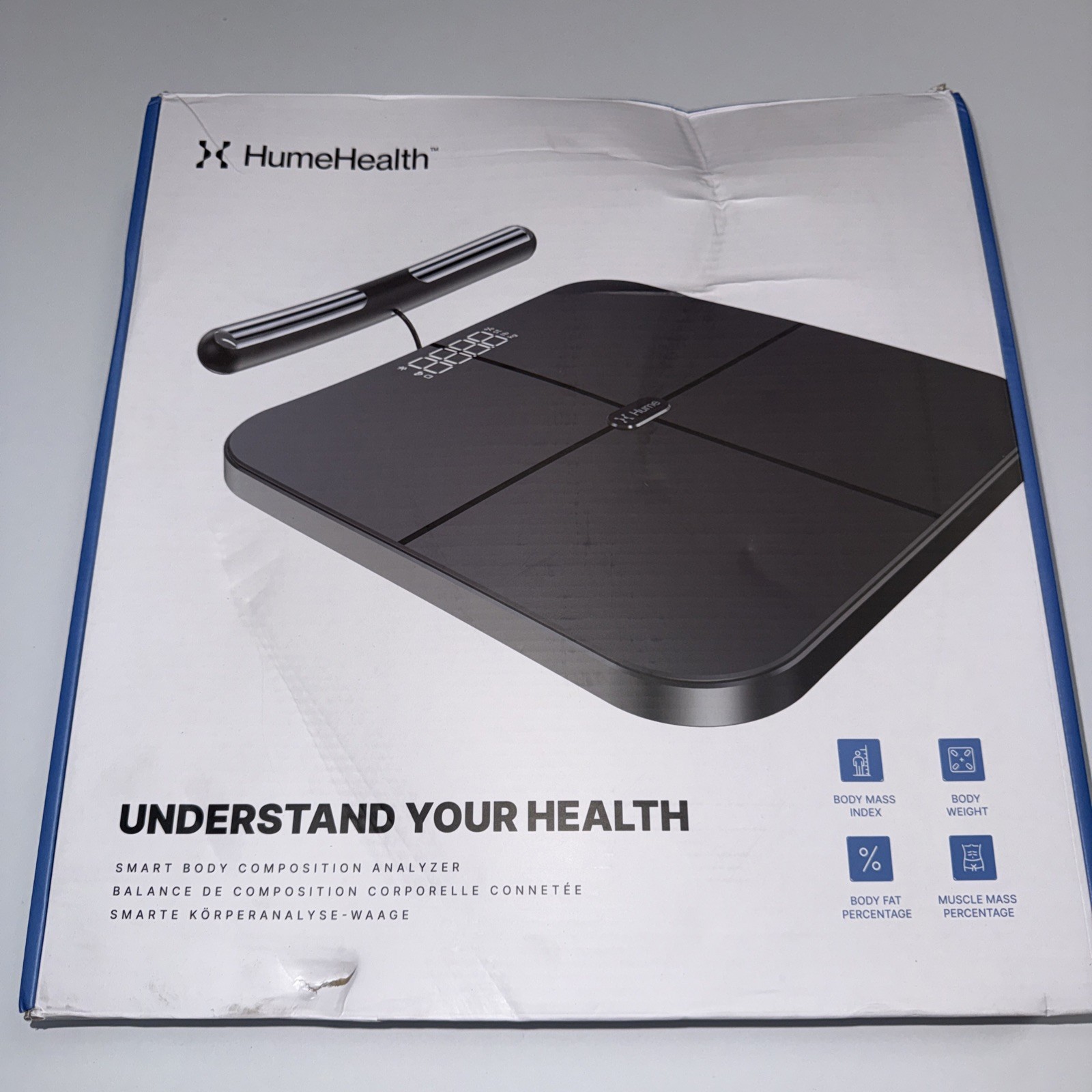 Brand New Hume Health The Body Pod Home Body Analyzer & Scale