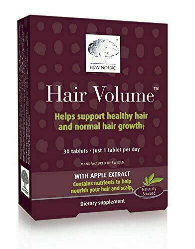 Nordic Hair Volume with Botanicals, 30 Tablets Exp 10/2026