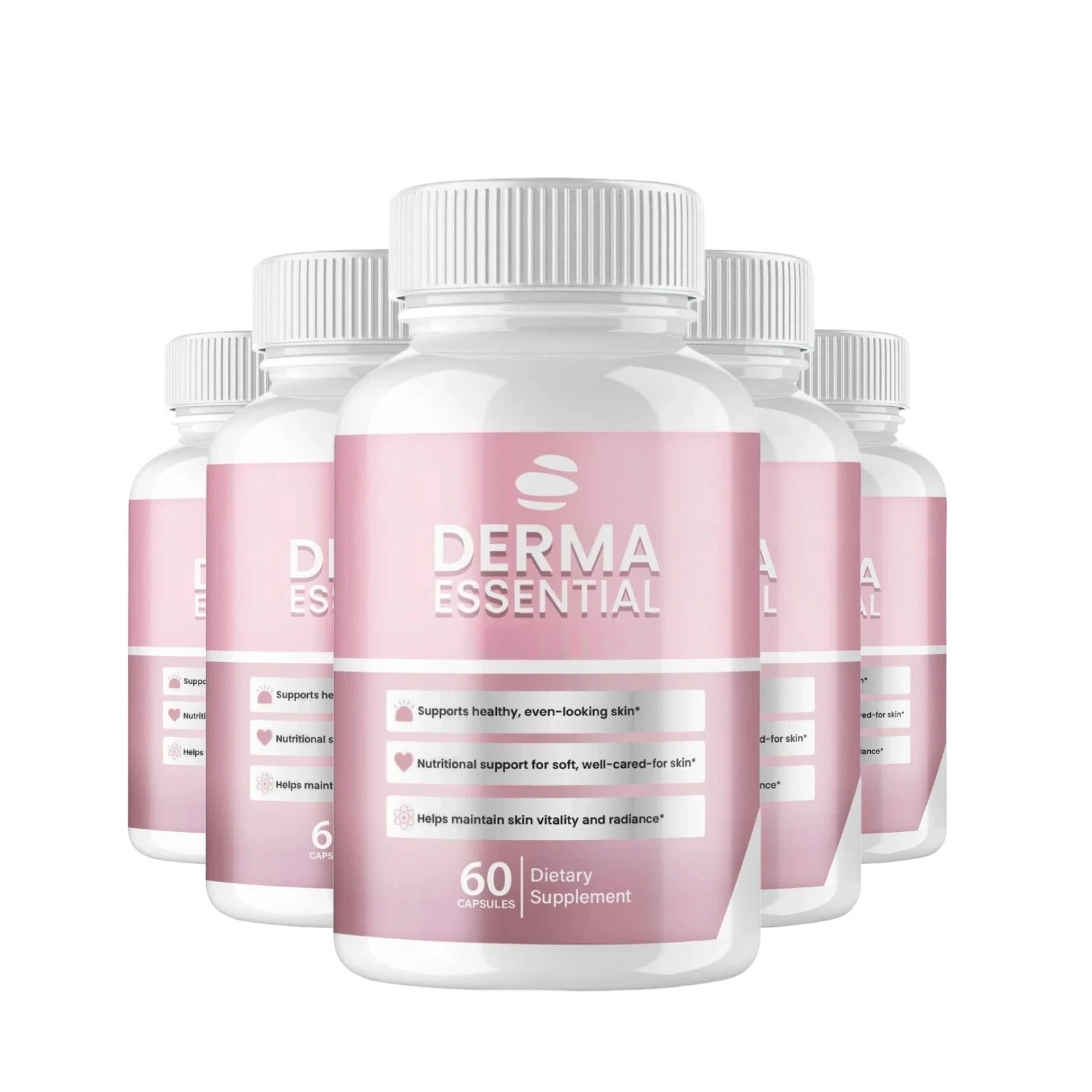 Derma Essential Capsules – DermaEssential Healthy Skin Support – 60 Caps Pack 5