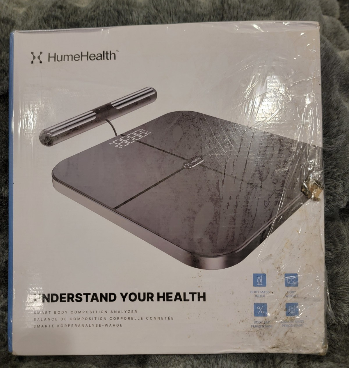 HumeHealth Body Pod Smart Body Composition Analyzer Scale BMI Body Fat Bluetooth