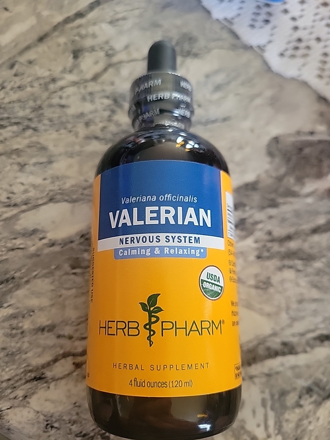 Herb Pharm Valerian 4 oz New/ Sealed Expires 7/2027 Gluten-free!