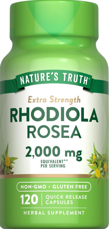 Rhodiola Rosea Supplement 2500Mg Enriched with Ashwagandha, Magnesium, L-Thean