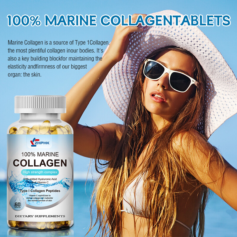 Marine collagen helps bones joints skin moisturize brighten and repair the skin