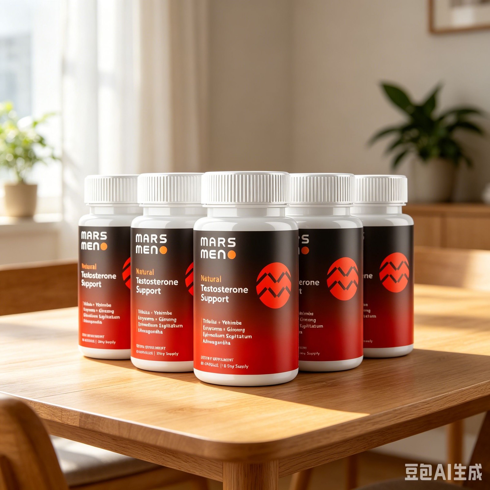 5-Pack Mars Men Capsules Health MarsMen Men – for Capsules – 300 Capsules