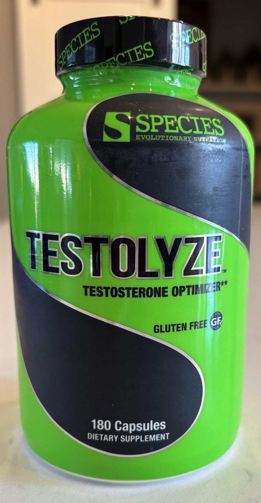 Species Nutrition Testolyze Testosterone Optimizer 180 Capsules Exp 5/27 Sealed