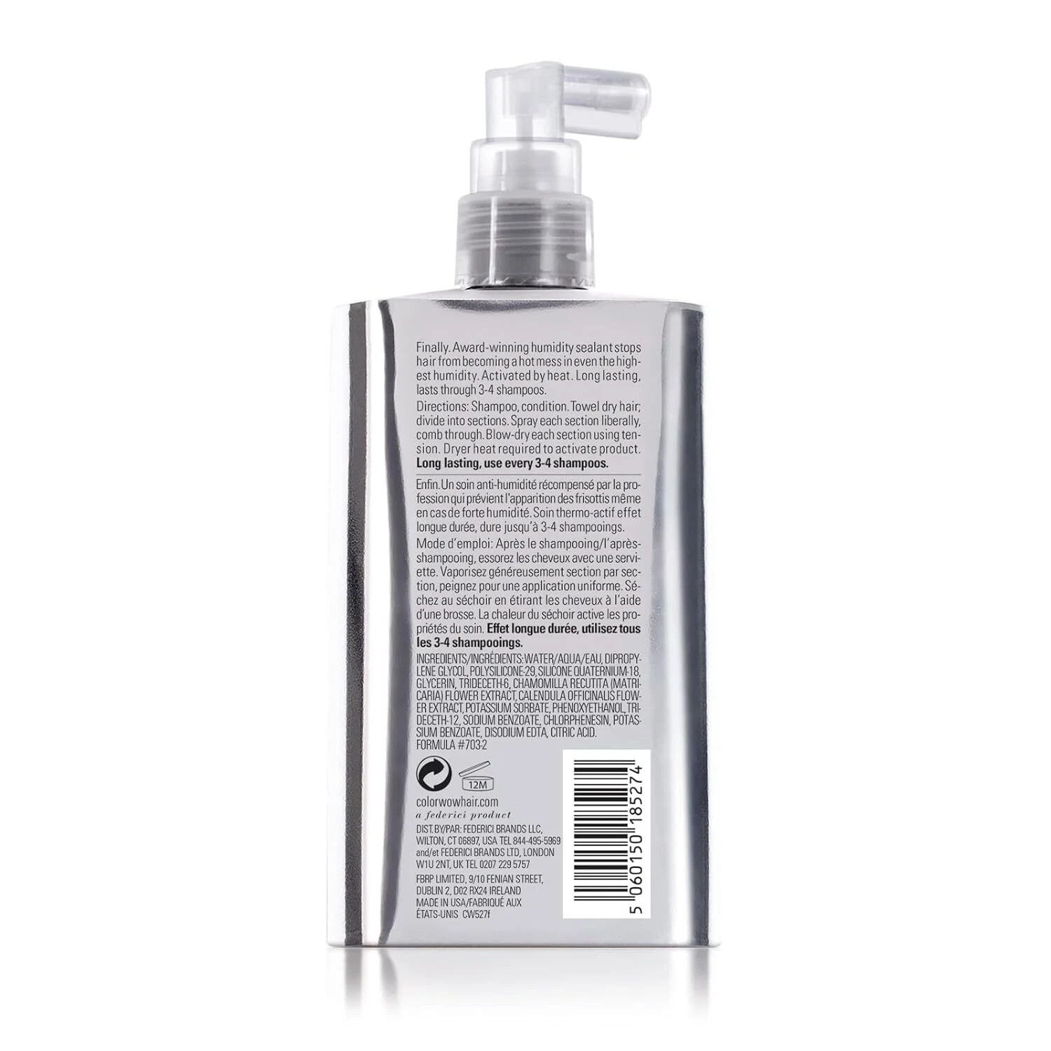 Color Wow Dream Coat Supernatural Spray Anti-Frizz Anti-Humidity 6.7 oz/200mL