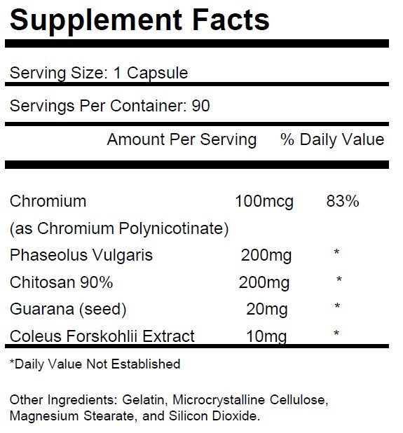 1 pk Fat and Carb Blocker Appetite Suppressant Burn Low Keto Weight Loss