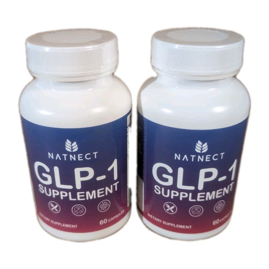 NATNECT G.L.P-1 2 Pack 60 capsules x 2 = 120 caps EXP 5/27