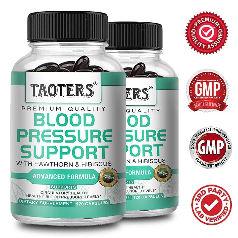 Advanced Blood Pressure Support 30 To 120 Healthy Habits Capsules