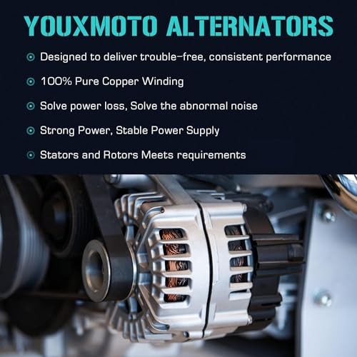 New Alternator Fit for Jeep Wrangler 3.8L 2007-2008, Fit for Dodge Grand
