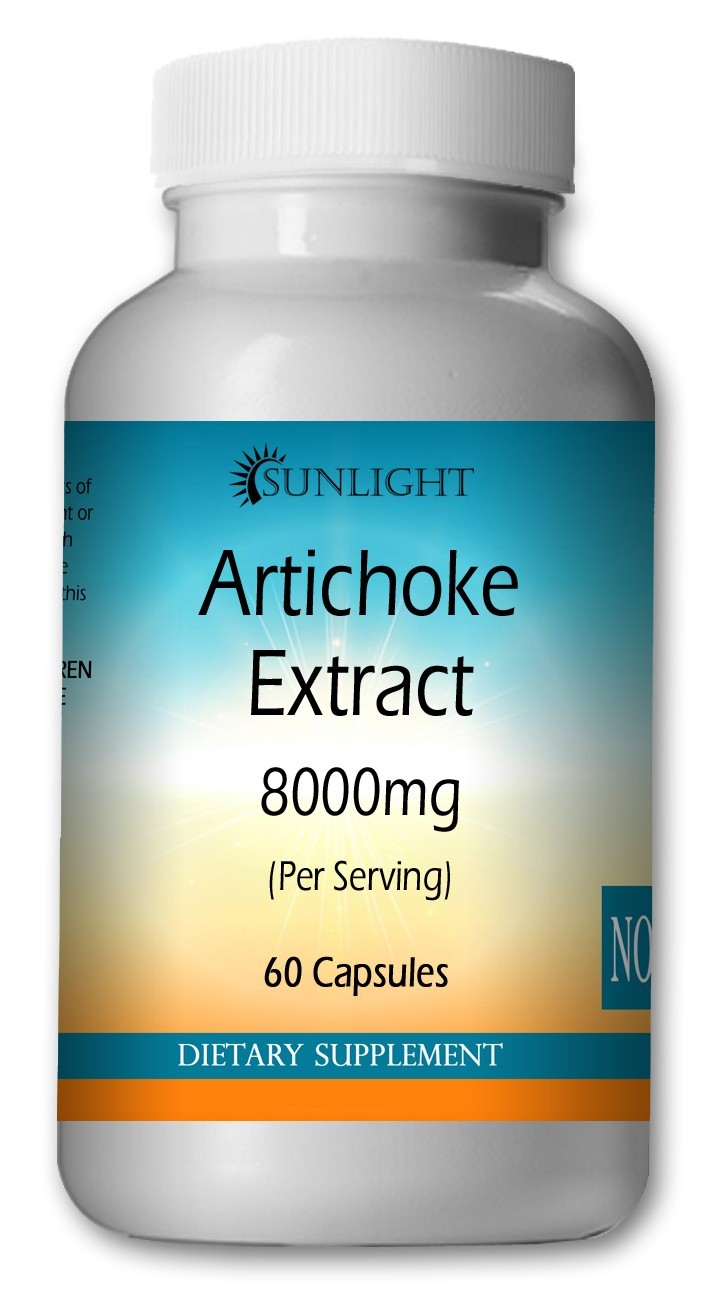 Artichoke capsules 8000 mg high potency- best