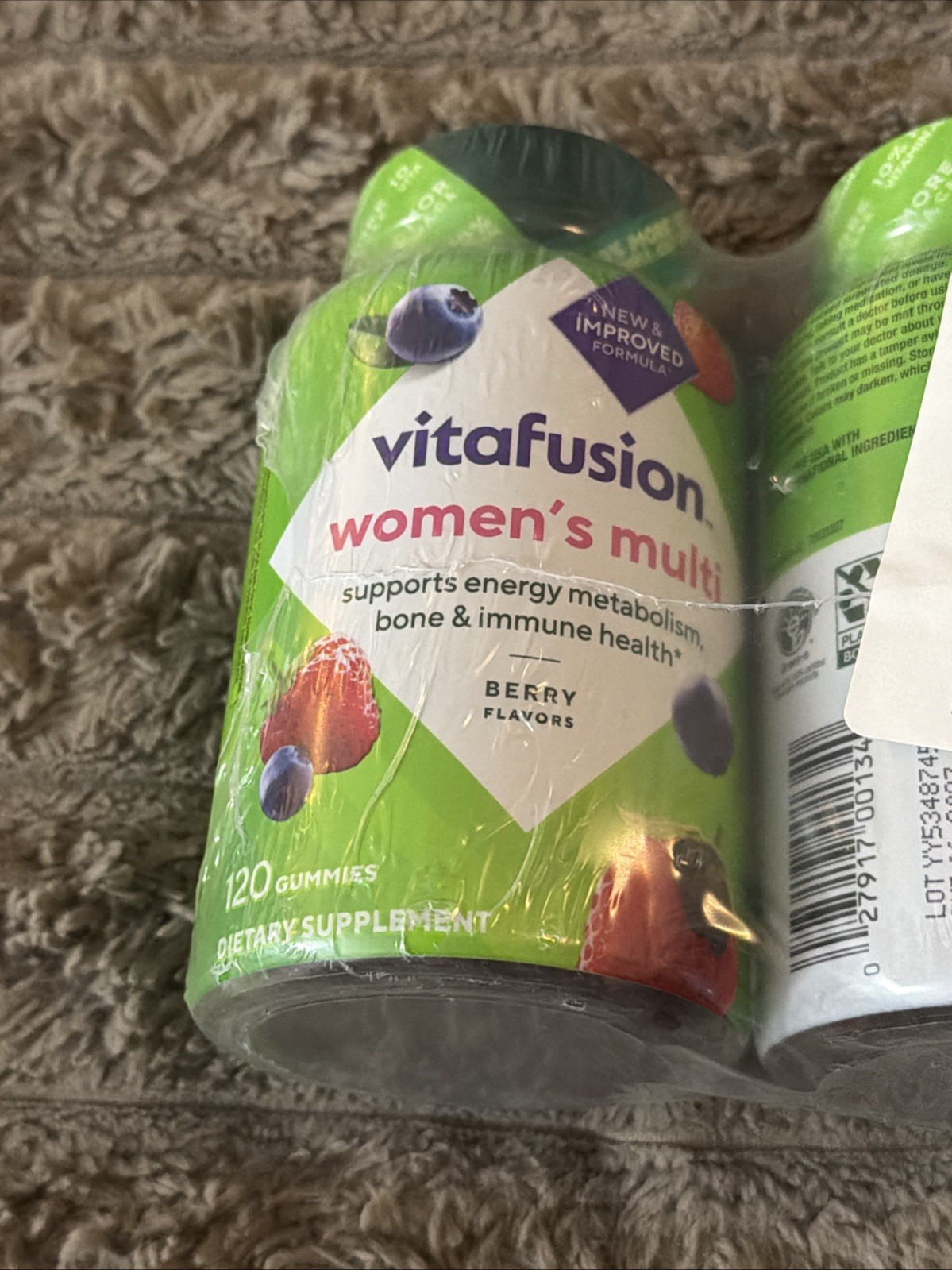 Vitafusion Adult Gummy Vitamins for Women, 120 Count 06/27 3 COUNT