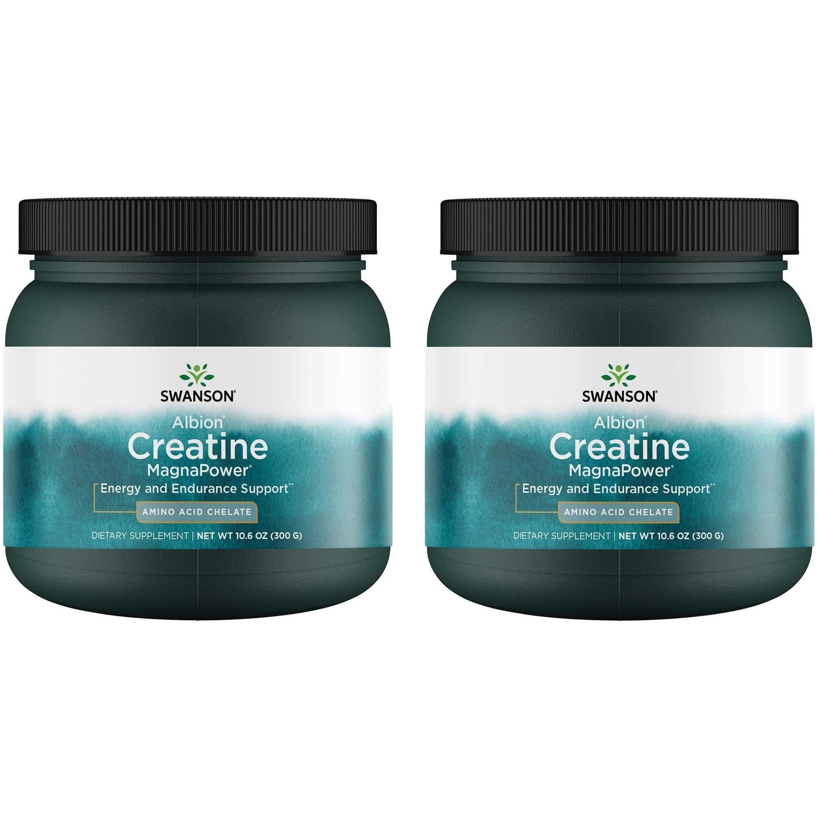 Swanson 100% Pure Creatine Magnapower 10.6 Ounce (300 g) 10 Fl Oz (Pack of 2)