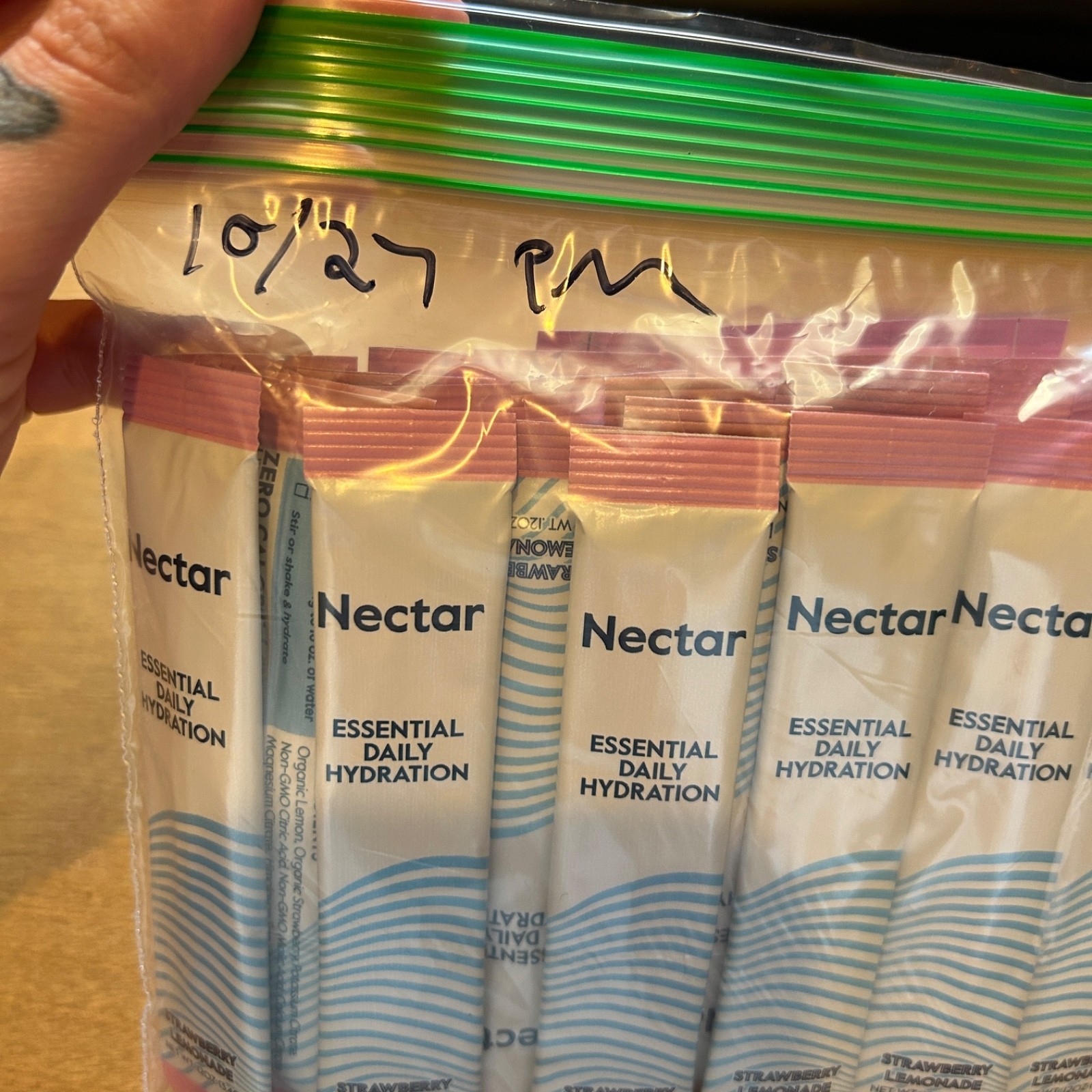 Nectar Hydration Essential Daily Hydration Strawberry Lemonade Flavor
