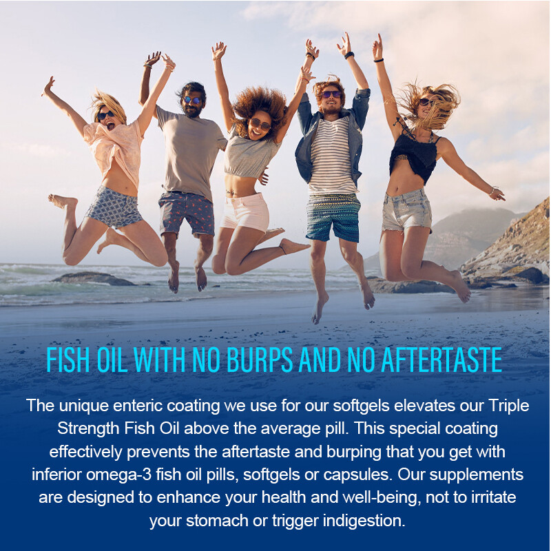 OMEGA-3 Fish Oil Esters – 2160 Mg Active Omega-3 Supports Heart Health