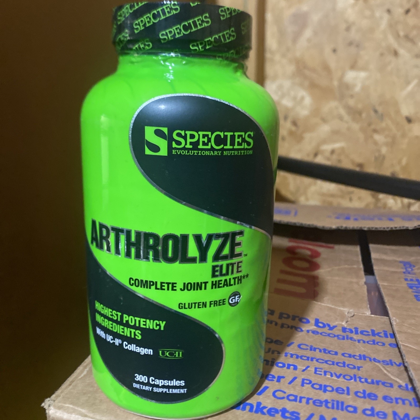 Species Nutrition Arthrolyze Elite 300 Capsules Joint Health BB 05/2027 SEALED!