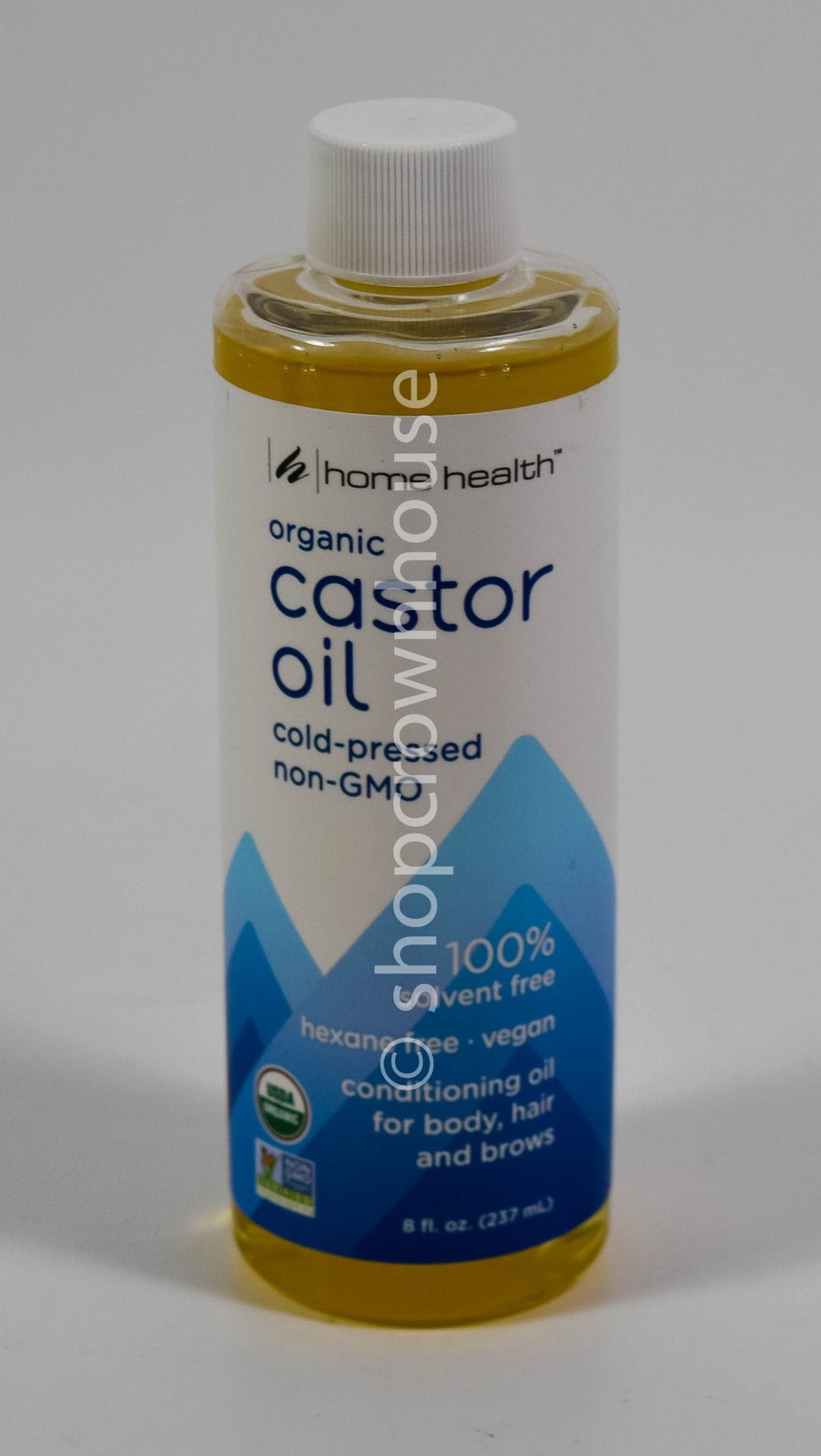 Home Health Organic CASTOR OIL Cold Pressed Non-GMO 100% Solvent Free 01/2028