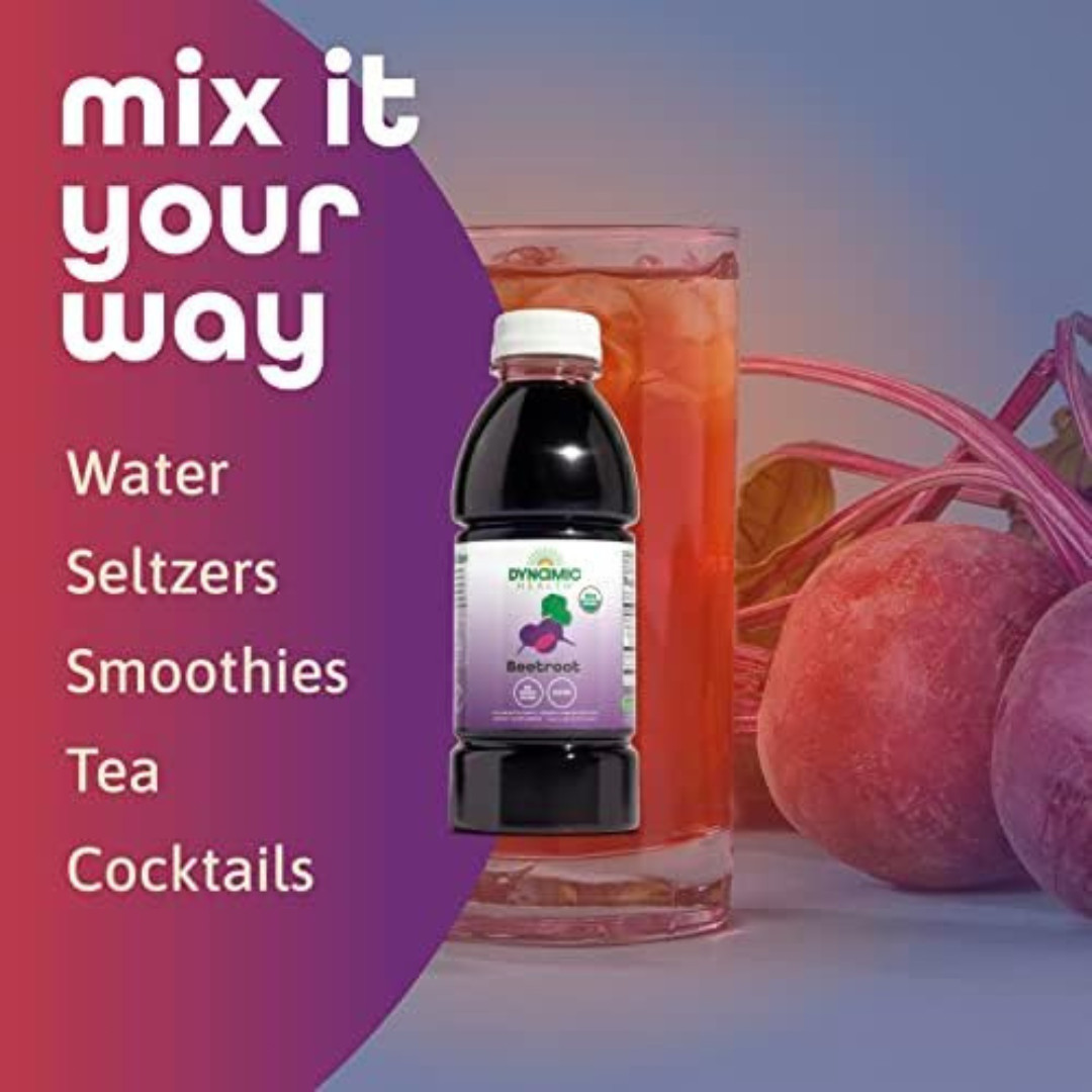 Certified Organic Beetroot Juice Concentrate, No Added Sugar, Artificial Colors,
