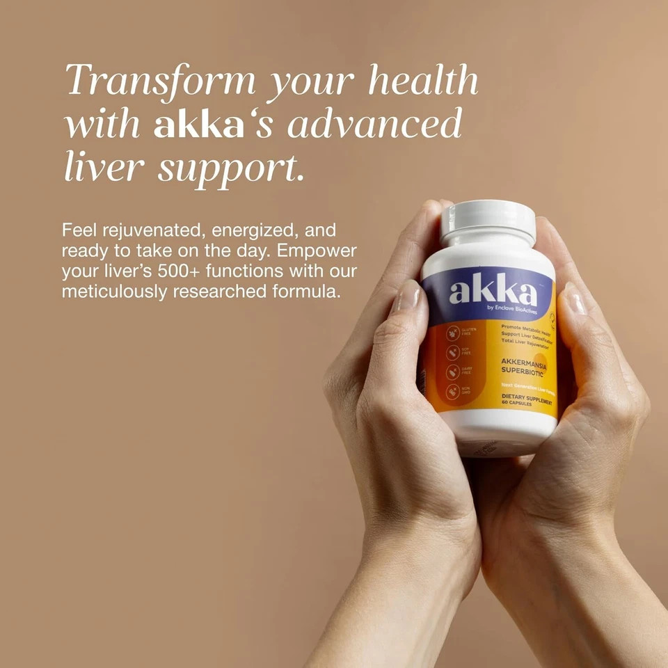 AKKA Premium Liver Cleanse Detox & Repair Superbiotic Gut Health, Milk Thistle