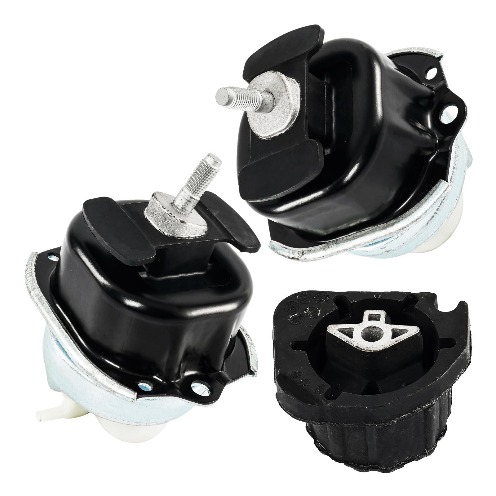 3Pcs Engine Motor Transmission Mount Kit for 2007-2018 X5 3.0L, 2007-2010 X5 …