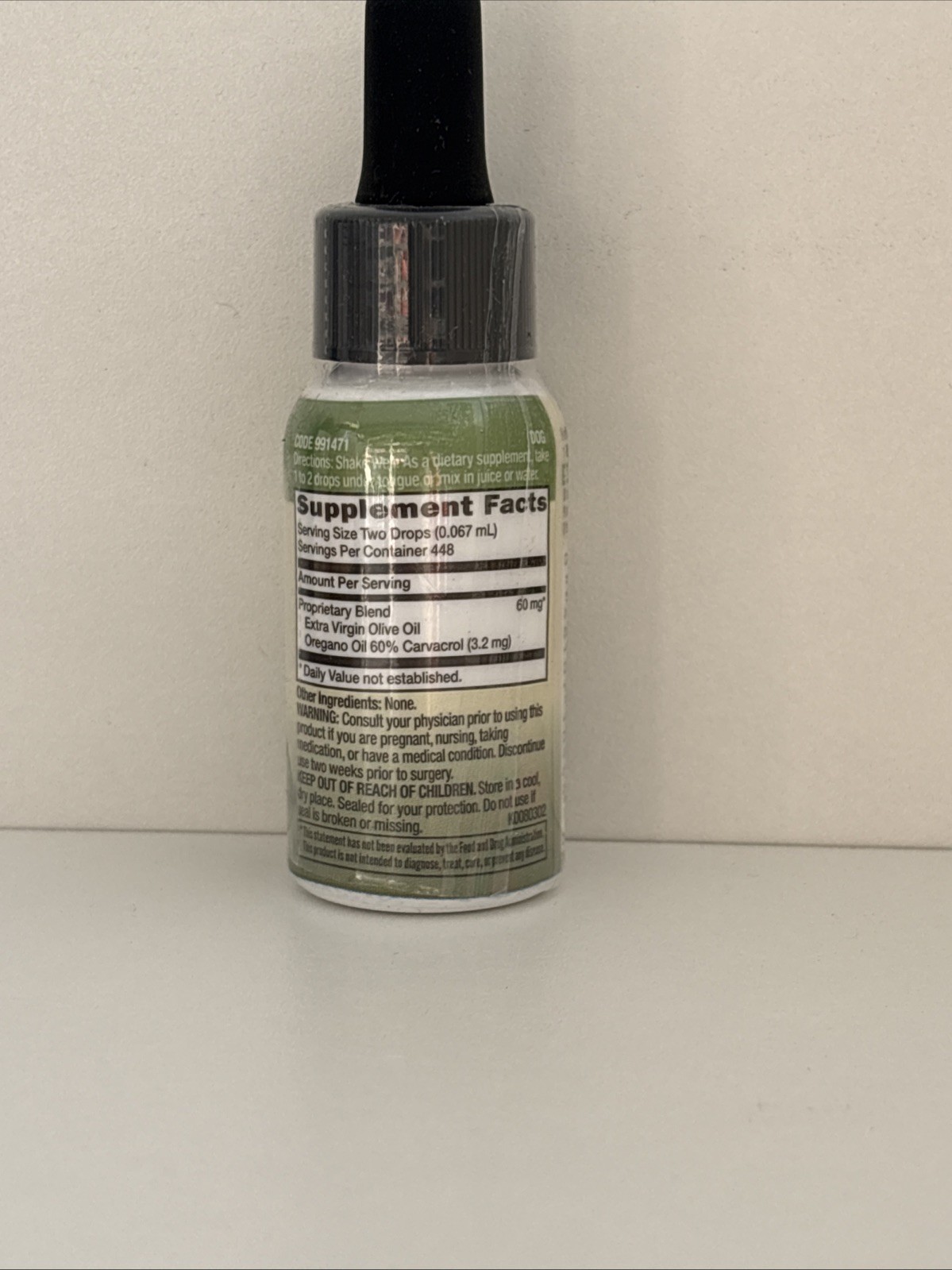 Oil Of Oregano Liquid Exp 5/2026