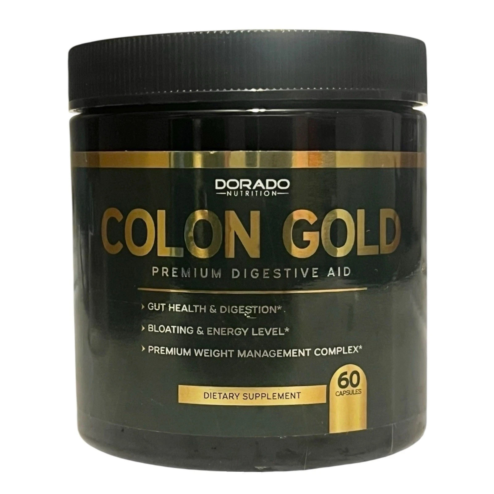 Dorado Nutrition Colon Gold Digestion & Gut Health 60 capsules BB: 10/26