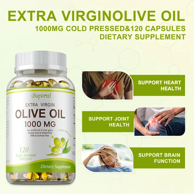 Olive Oil 120pcs – Antioxidant, Promotes Heart, Joint & Cardiovascular Health