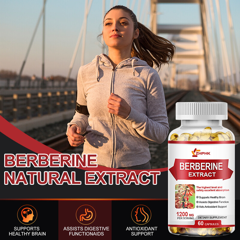 Berberine hydrochloride capsules help choleretic immune anti-inflammatory 180pcs
