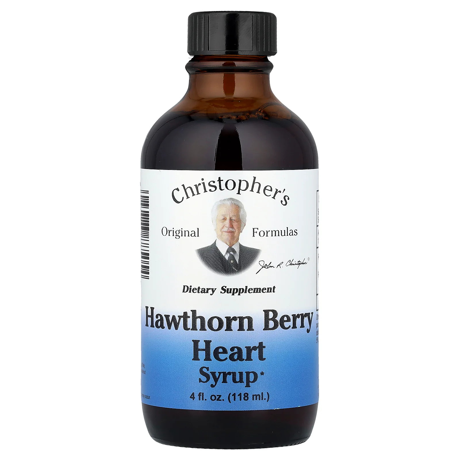 2 X Christopher’s Original Formulas, Hawthorn Berry Heart Syrup, 4 fl oz (118 m