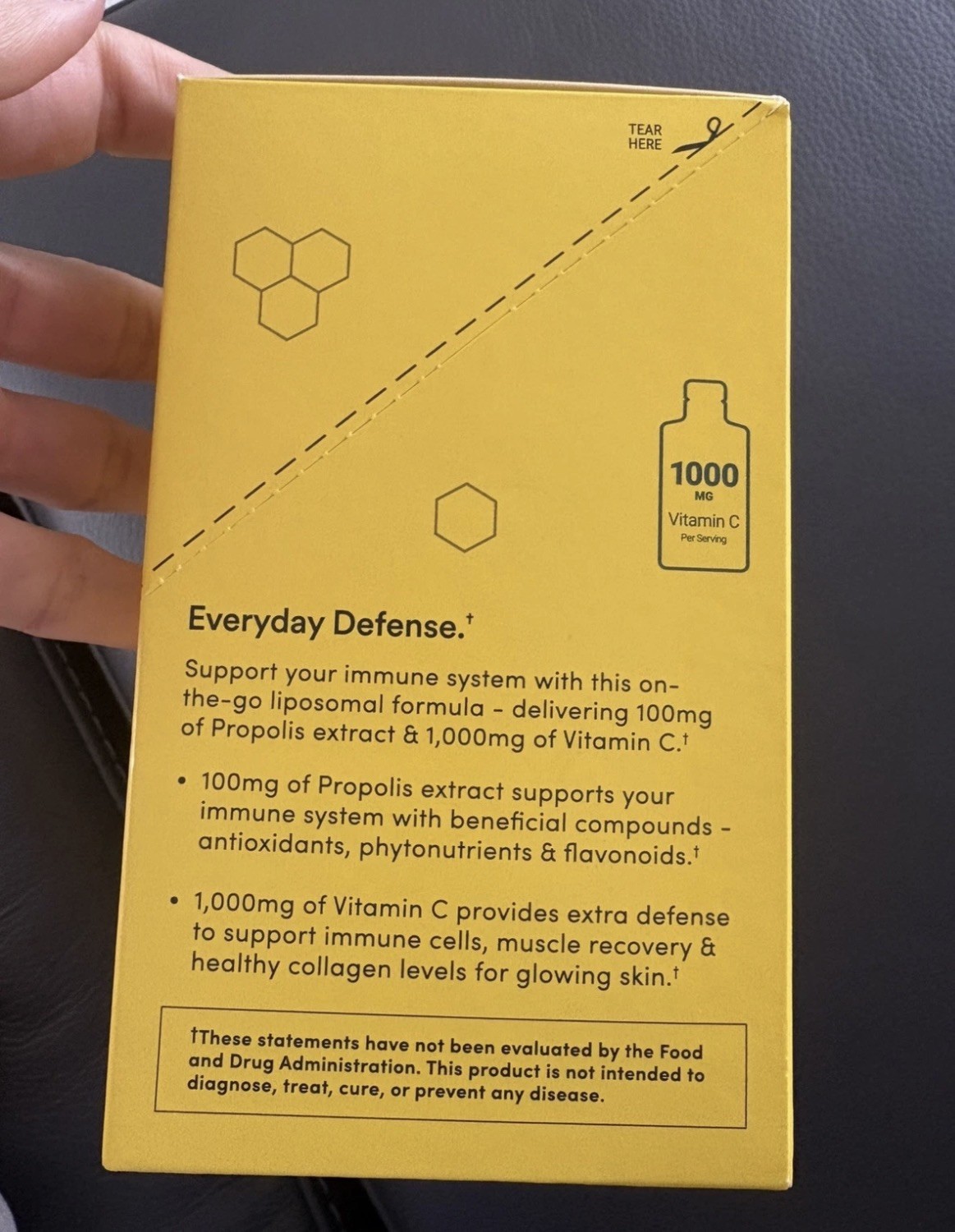 10/27 BEEKEEPERS NATURALS Propolis Liposomal with Vitamin C 30 Count, 0.27 FZ