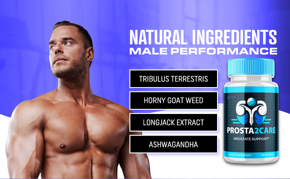 Prosta2Care for Men Advanced Prostate Health Support Supplement 60 Capsules