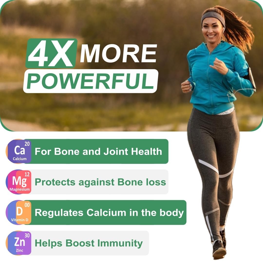 End2.End Nutrition Calcium Magnesium Zinc D 120 Tablets