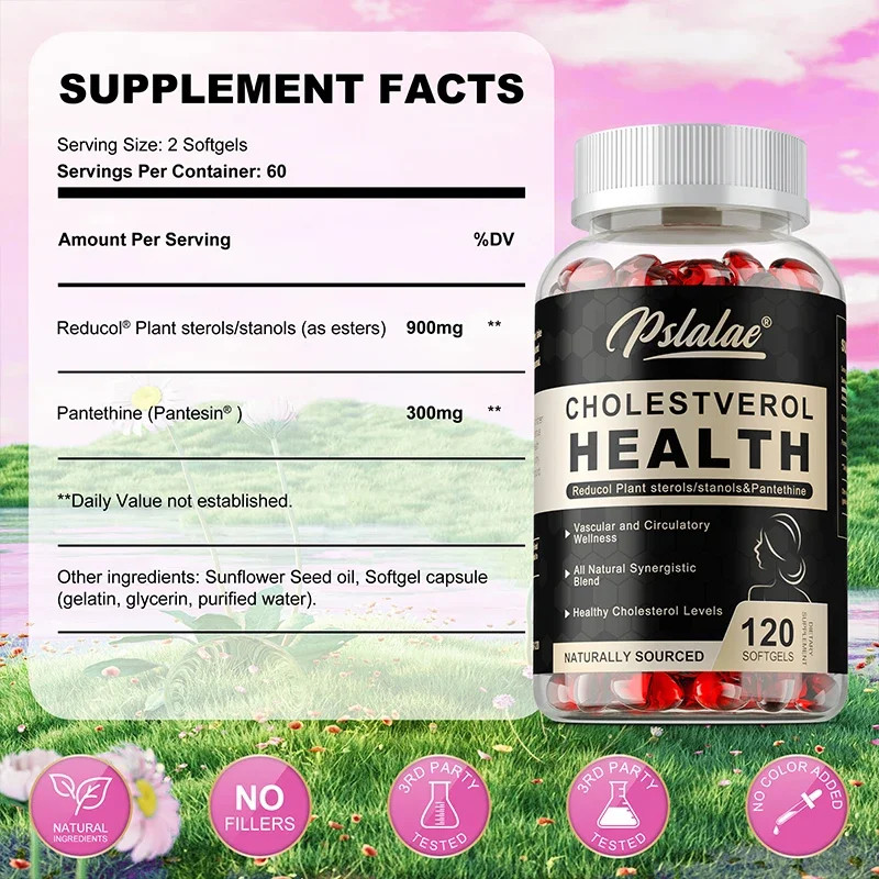 Cholesterol Health 240pcs – Vascular, Heart & Cardiovascular Health, Antioxidant