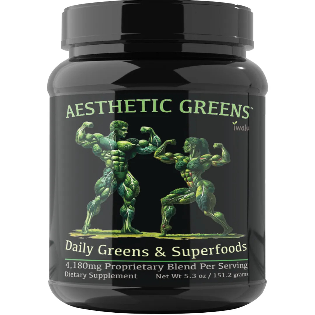 Organic Superfood Greens | Best Supplement Capsule Pill Men Women FREE SHIP