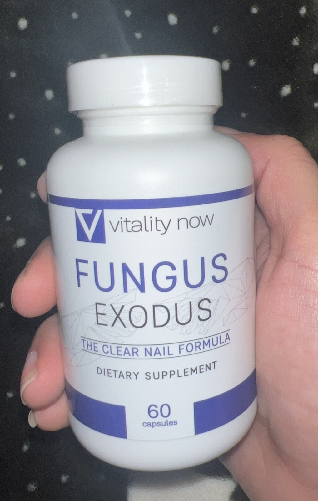 Vitality Now Fungus Exodus The Clear Nail Formula 60 Capsules – New! Exp 03/2027
