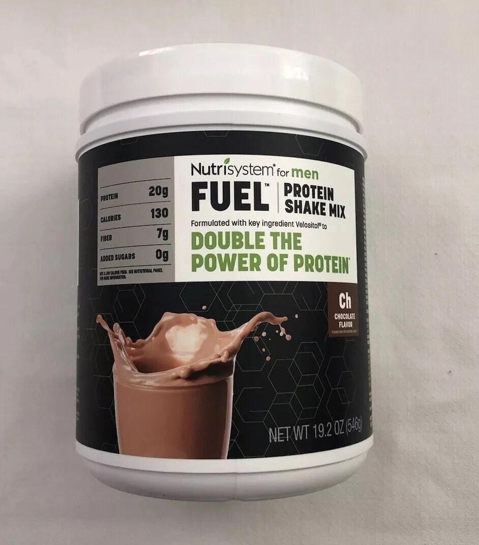 Nutrisystem FUEL Protein Shake Powder Mix Chocolate For Men Exp 6/2026 – New!