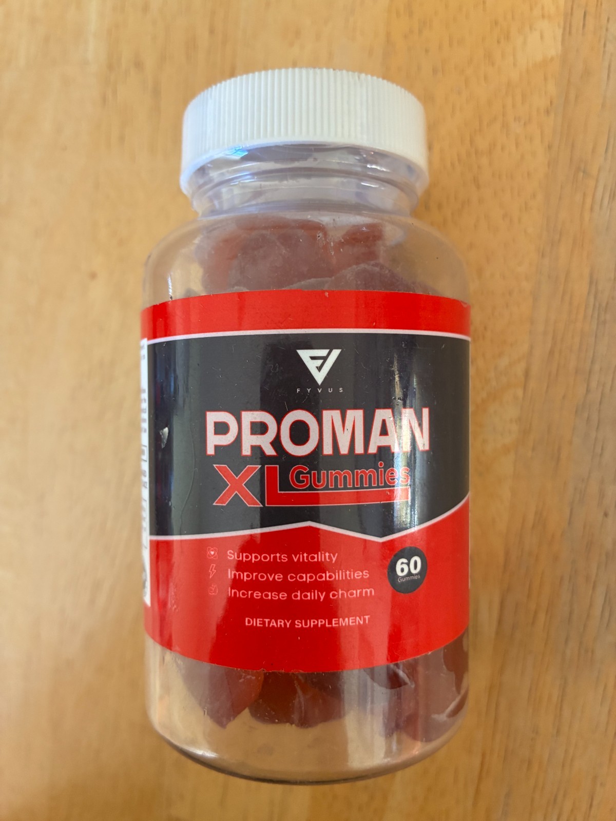 Fyvus Proman XL Gummies Pro Man Max Strength Formula Vitality Strength