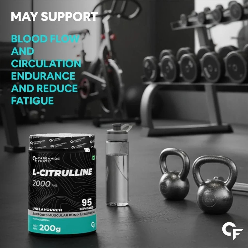 Carbamide Forte L Citrulline PowderPre Workout Supplement For Men & Women 2000mg