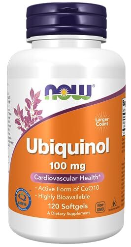 NOW FOODS Ubiquinol 100 mg 120 Softgels