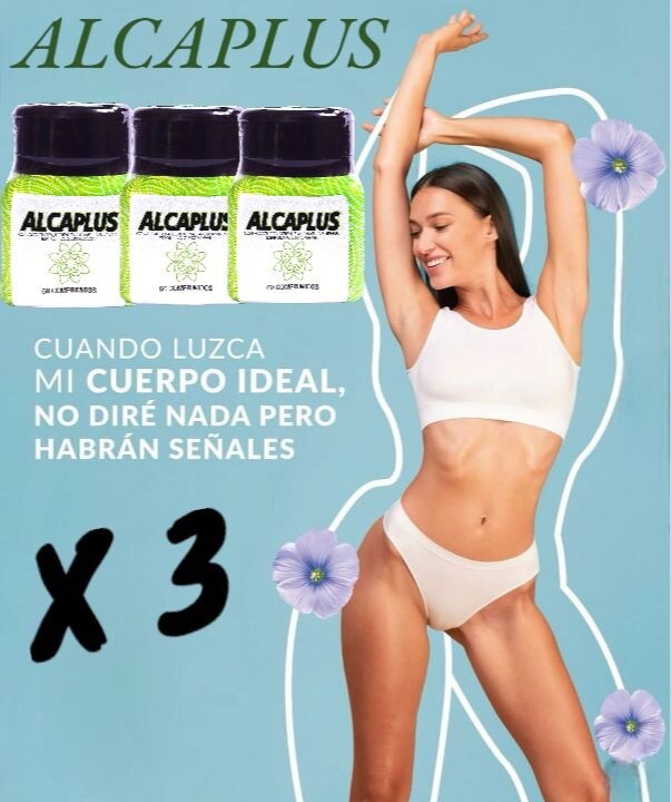 ALCAPLUS KIT X 3 WEIGHT LOSS SUPPORT NATURAL DIETARY SUPPLEMENT MEN & WOMEN